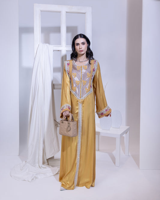 Noor Hareer Embroidered Jilabiya